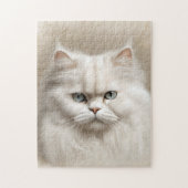 Persian Cat Feline Elegant Puzzle (Vertikal)