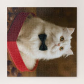 Persian Cat In Valentine Candy Box Puzzle (Horizontal)