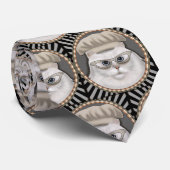 Persian Cat Koch Neck Tie Krawatte (Gerollt)
