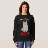 Persian Cat Mama Mama Cat Owner Funny Kitten Sweatshirt (Vorne ganz)