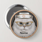 Persian cat nurse button (Vorne & Hinten)