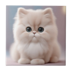 Persian Cat Playful Kitten Fliese