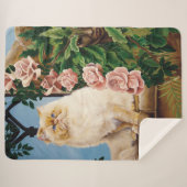 Persian Cat Rose Dryad Sherpadecke (Vorderseite (Horizontal))