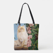 Persian Cat Rose Dryad Tasche (Rückseite)