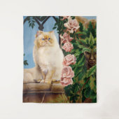 Persian Cat Rose Dryad Wandteppich (Vorderseite)
