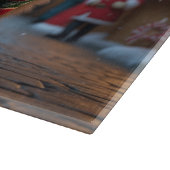 Persian Cats Christmas Snow Holiday Schneidebrett (Ecke)