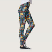 Persian Cats Pumpkin Halloween Funny Leggings (Rechts)