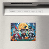 Persian Cats Pumpkin Halloween Funny Magnet (In Situ (Geschirrspüler))