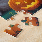Persian Cats Pumpkin Halloween Funny Puzzle (Seite)