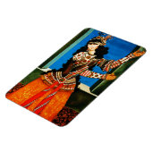 Persian Dancing Girl Magnet (Linke Seite)