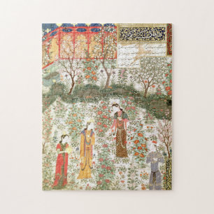 Persian Garden 15th Century Puzzle
