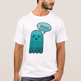 Persian Green Boo Ghost Halloween T-Shirt