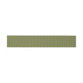 Persian Green Satin Ribbon Einladungsbanderole (Flach)