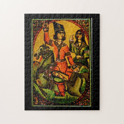 Persian Horseback Rider Puzzle (Vertikal)