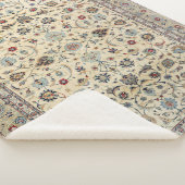 Persian Kashan Dustan Baby Blue Sherpadecke (3/4)