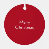 Persian Kittens Frohe Weihnachten Ornament Aus Metall (Rückseite)