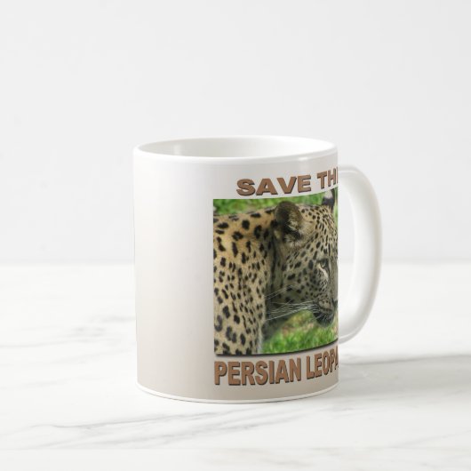 Persian Leopard Kaffeetasse (VorderseiteRechts)