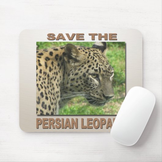 Persian Leopard Mousepad (Mit Mouse)