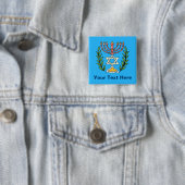 Persian Magen David Menorah Button (Beispiel)