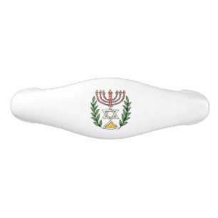Persian Magen David Menorah Keramik Schubladengriff