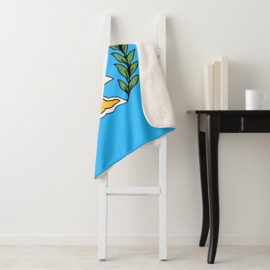 Persian Magen David Menorah Sherpadecke (Beispiel)