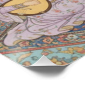 Persian Miniature Art Poster (Ecke)