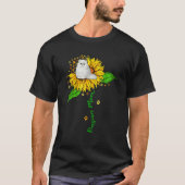 Persian Mom Cute Cat On Sunflower Paws Lover Mothe T-Shirt (Vorderseite)