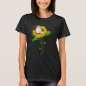Persian Mom Cute Cat On Sunflower Paws Lover Mothe T-Shirt (Vorderseite)