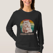 PERSIAN MOMMY Persian Cat Owner Persian Mama Cat M T-Shirt (Vorderseite)
