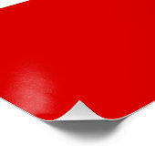 Persian National Lion And Sun Flag Monarchy Crown Poster (Ecke)