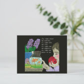 Persian New Year Spring Inspiration Postcard Postkarte (Stehend Vorderseite)
