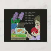 Persian New Year Spring Inspiration Postcard Postkarte (Vorderseite)