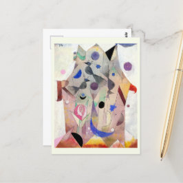 Persian Nightingales by Paul Klee, Abstrakt Art Postkarte