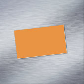 Persian Orange,Sand Brown,Tan, Magnetische Visitenkarte (Beispiel)