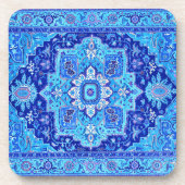 PERSIAN RUG - Blau Getränkeuntersetzer (Vorderseite)