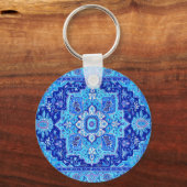 PERSIAN RUG - Blau Schlüsselanhänger (Vorderseite)