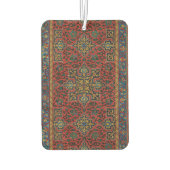 Persian Rug Carpet Red Blue Classic Autolufterfrischer (Rückseite)