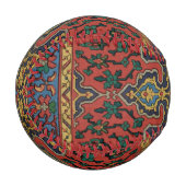 Persian Rug Carpet Red Blue Classic Baseball (Vorderseite Links)