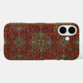 Persian Rug Carpet Red Blue Classic Case-Mate iPhone Hülle (Rückseite (Horizontal))