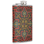 Persian Rug Carpet Red Blue Classic Flachmann (Rechts)