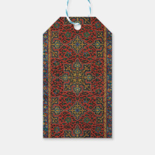 Persian Rug Carpet Red Blue Classic Geschenkanhänger