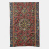 Persian Rug Carpet Red Blue Classic Geschirrtuch (Vertikal)