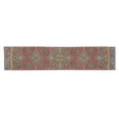 Persian Rug Carpet Red Blue Classic Kurzer Tischläufer (Horizontal)