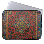Persian Rug Carpet Red Blue Classic Laptopschutzhülle (Vorderseite)