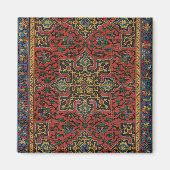 Persian Rug Carpet Red Blue Classic Magnet (Vorne)