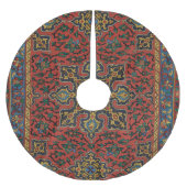 Persian Rug Carpet Red Blue Classic Polyester Weihnachtsbaumdecke (Vorderseite)