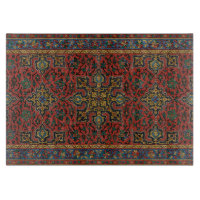 Persian Rug Carpet Red Blue Classic