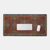 Persian Rug Carpet Red Blue Classic Schreibtischunterlage (Tastatur & Maus)