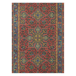 Persian Rug Carpet Red Blue Classic Tischdecke