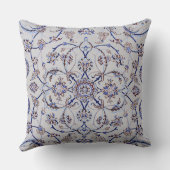 Persian Rug Design Throw Kissen (Rückseite)